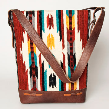 American Darling Cross Body Saddle Blanket Genuine Leather Western Women Bag Handbag Purse | Crossbody for Cute